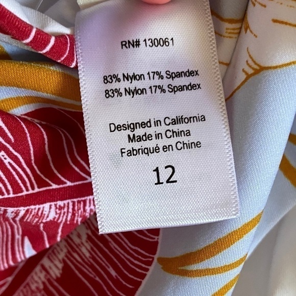 Nwt L*SPACE Kylie One Piece Paradise Classic Swimsuit 12 - Picture 11 of 13